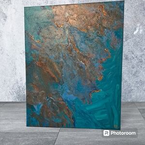 Acrylic Pour Painting